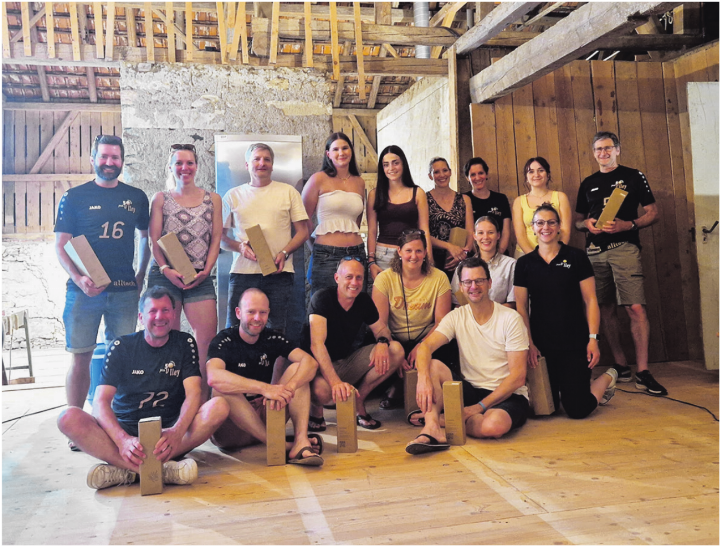 Frick Volley freut sich auf das kommende Vereinsjahr mit dem Marktfest vom 21. bis 23. August 2026 in Frick und hofft, viele Gäste im Sotto l’Ombrellino an der Hauptstrasse 74 begrüssen zu dürfen. Fotos: zVg