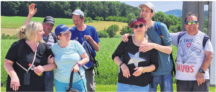 INSIEME-WANDERUNG ZUM SINNESPFAD