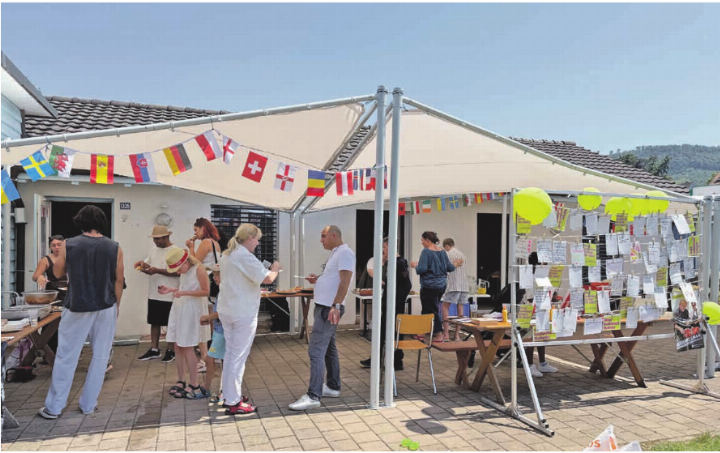 Sensibilisierung aufs Thema und Streetfoodfestvial zum Flüchtlingstag. Foto: zVg Sensibilisierung aufs Thema und Streetfoodfestvial zum Flüchtlingstag. Foto: zVg
