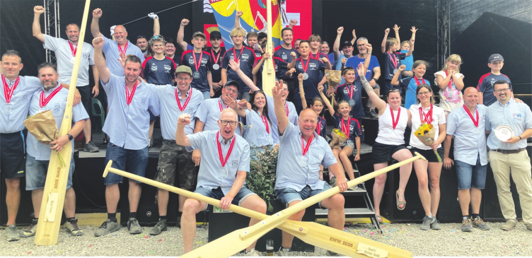 Der WFV Ryburg-Möhlin, vorne mit den unverwüstlichen Hirter-Brüdern Christian (links) und Thomas. Der WFV Ryburg-Möhlin, vorne mit den unverwüstlichen Hirter-Brüdern Christian (links) und Thomas.