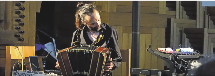 Bandoneonkonzert in Gipf Oberfrick mit Michael Zisman. Foto: Silvana Frigeri