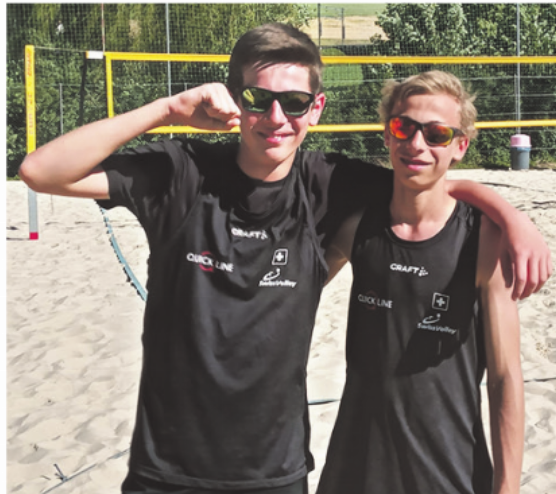 Frick Volley stark am Beachturnier - Das Bild wird blockiert. – Möglicherweise durch einen aktiven Adblocker.