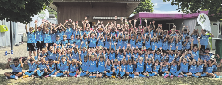 Die Kinder genossen die Fussball-Woche. Fotos: zVg Die Kinder genossen die Fussball-Woche. Fotos: zVg