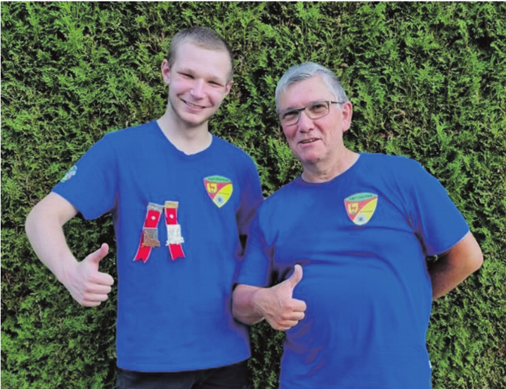 Jannik Hohler und J S Leiter Ignaz Welte. Foto: zVg Jannik Hohler und J S Leiter Ignaz Welte. Foto: zVg