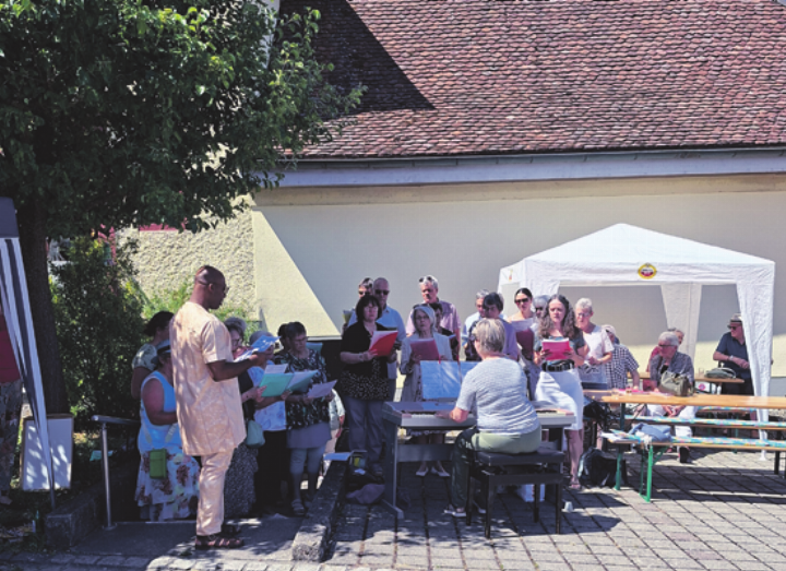 Sommerfest der Pfarrei St. Michael in Wegenstetten. Foto: zVg
