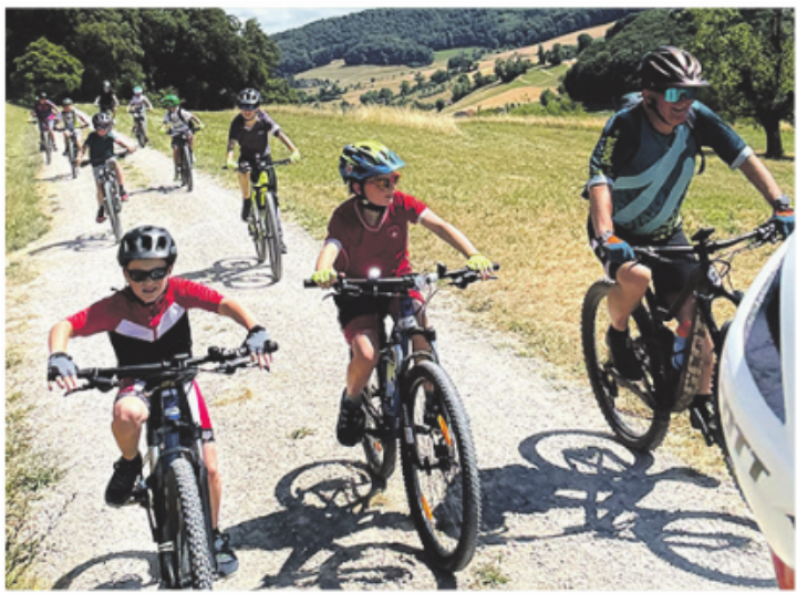 Unterwegs mit der Bike-Gruppe. Foto: zVg