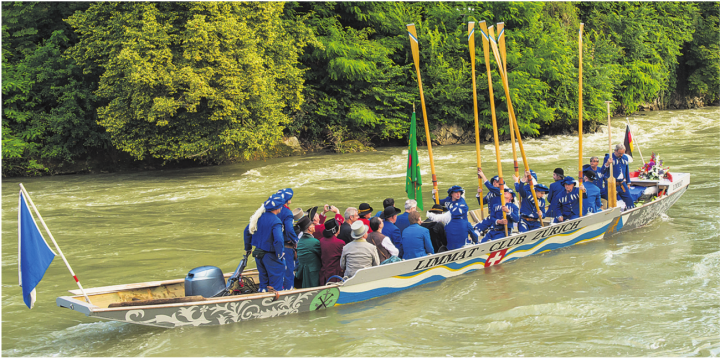 Impressionen der Hirsebreifahrt 2016, die auch dieses Jahr in Rheinfelden und in Laufenburg Halt machen wird.    Fotos: zVg (teilweise von Henri Leuzinger)