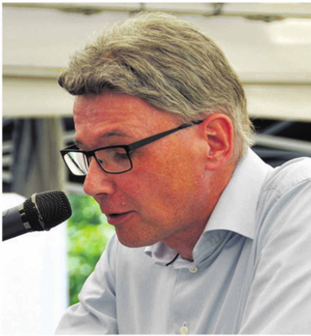 Regierungsrat Dieter Egli bei seiner Festansprache. Regierungsrat Dieter Egli bei seiner Festansprache.