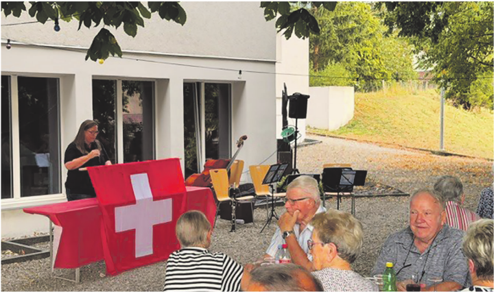 Nathalie Deiss richtete ein besonderes Augenmerk auf das vielfältige Vereinsleben, den «sozialen Kitt».