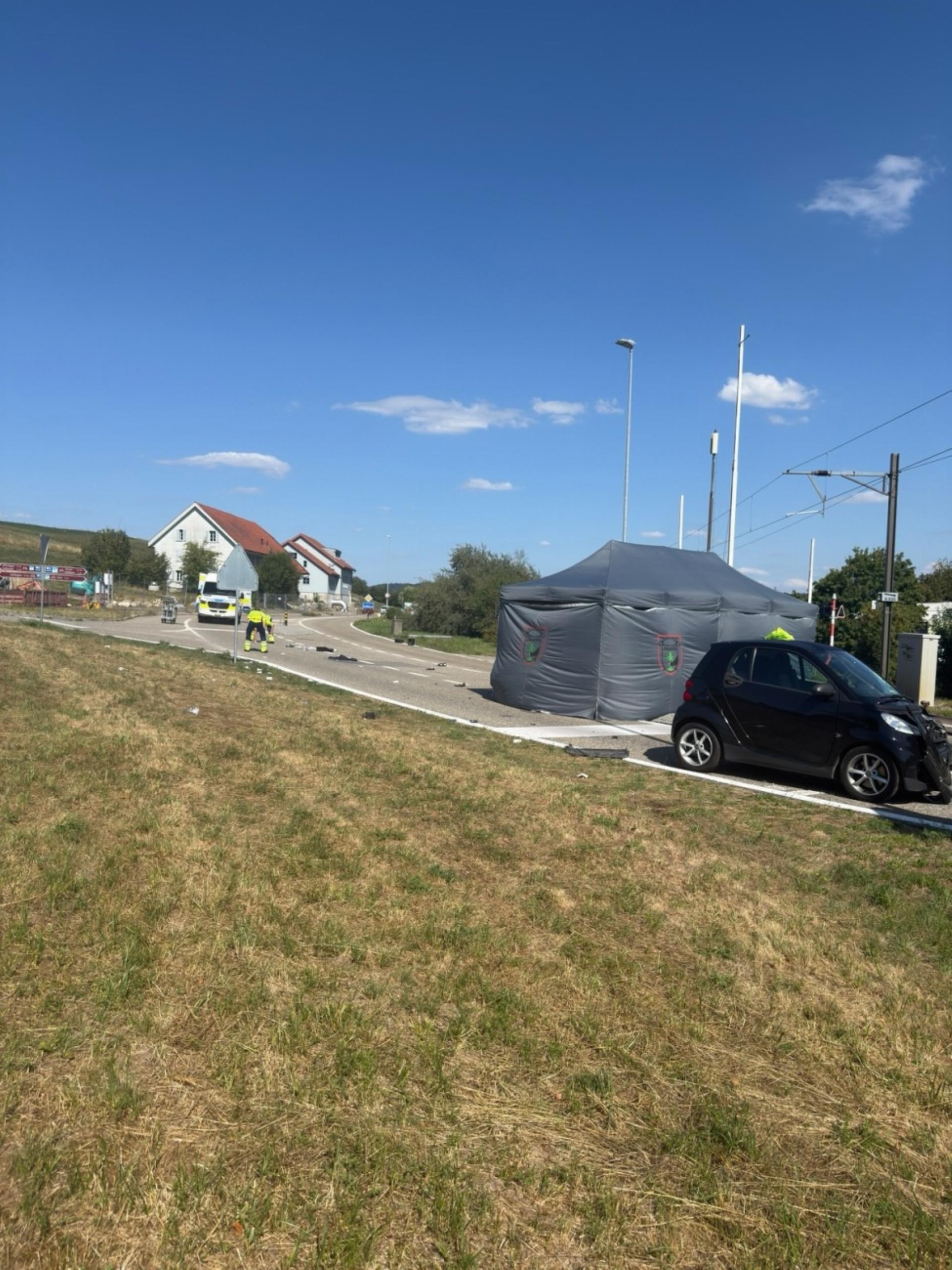 Tödlicher Verkehrsunfall in Kölliken - Das Bild wird blockiert. – Möglicherweise durch einen aktiven Adblocker.