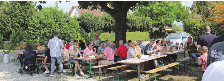 Über 50 Personen nahmen am Brunch auf dem Bauernhof teil. Foto: zVg