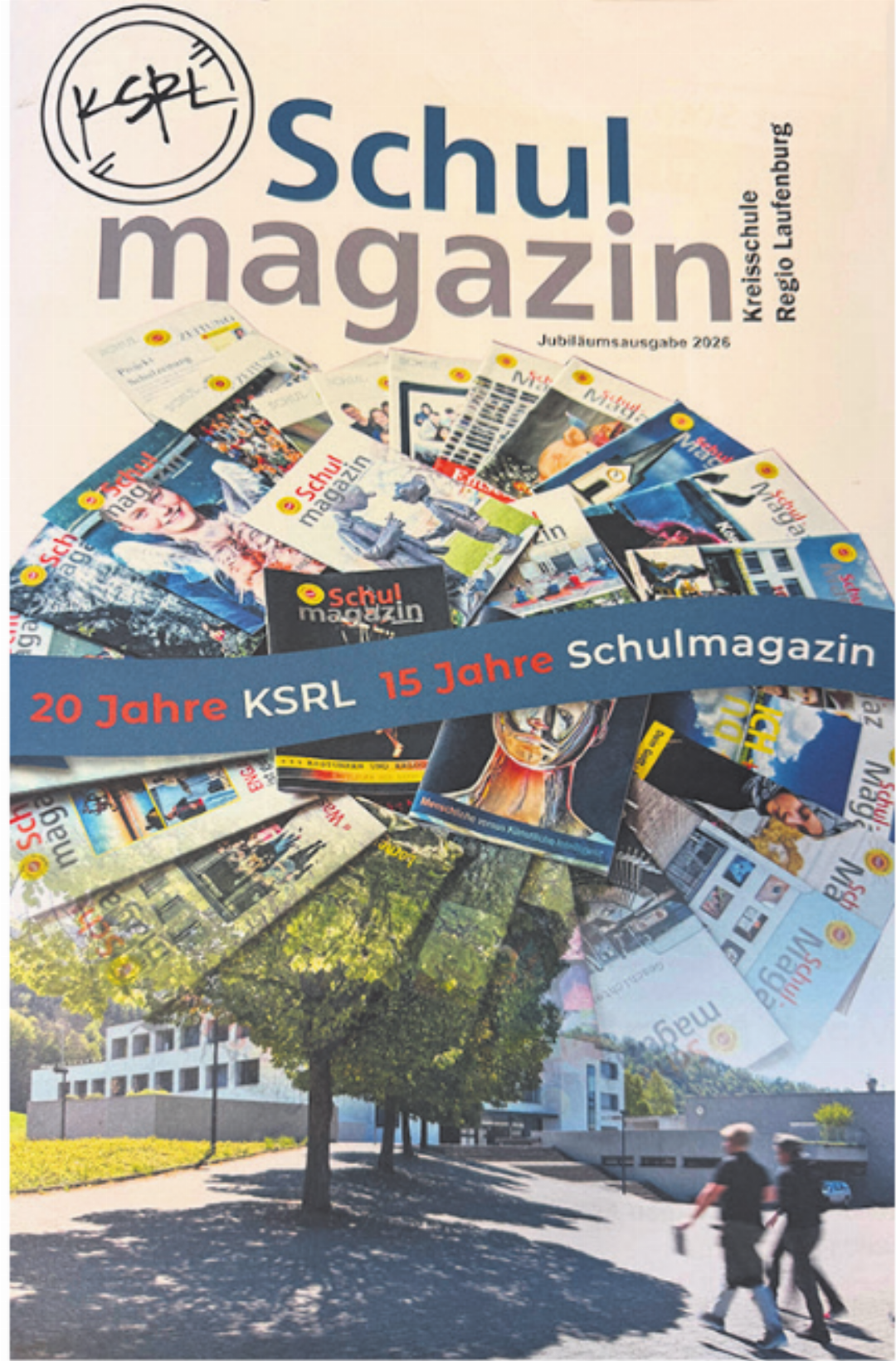 Das Schulmagazin widmet sich dem KSRL-Jubiläum wie auch dem eigenen, 15-jährigen Bestehen. Das Schulmagazin widmet sich dem KSRL-Jubiläum wie auch dem eigenen, 15-jährigen Bestehen.