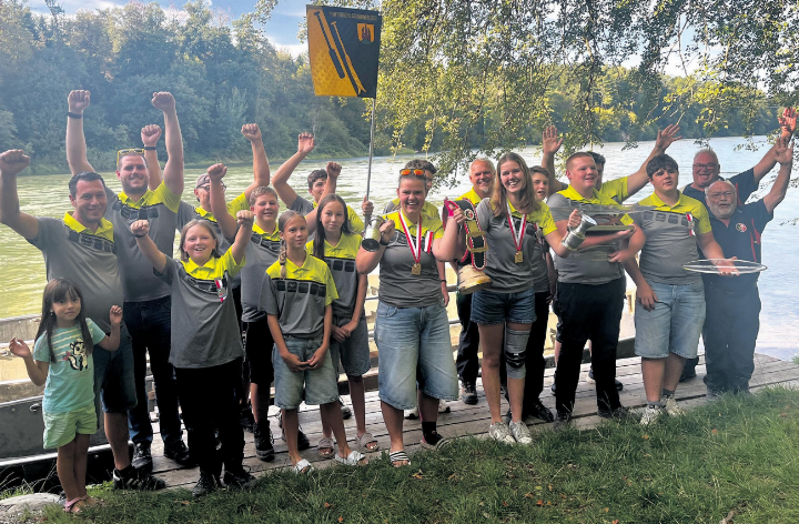 Die Freude in der gesamten Sektion Schwaderloch ist gross. Foto: zVg