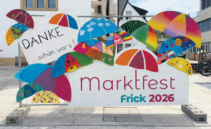 «Schön war’s»: Das Marktfest Frick gehört bereits wieder der Vergangenheit an.     Foto: zVg