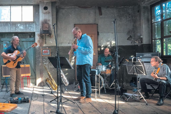 Die vier Musiker.   Foto: Jean-Marc Felix