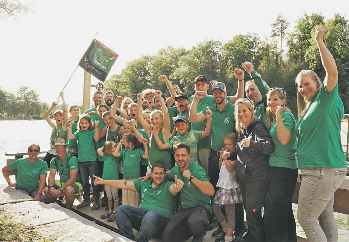 Grund zur Freude bei den Sissler Pontonieren.    Foto: zVg