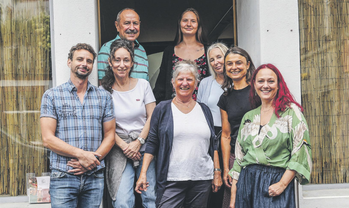 Das Team des «Hoflade im Städtli» freut sich auf regen Austausch.    Fotos: zVg