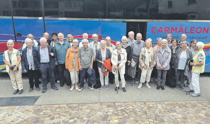 Die Kaister Reisegesellschaft.   Foto: zVg