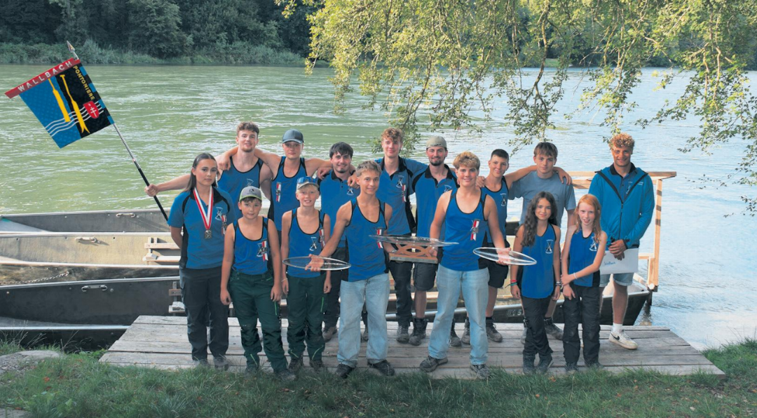 Die Sektion Wallbach nach dem Rangverlesen. Die Sektion Wallbach nach dem Rangverlesen.