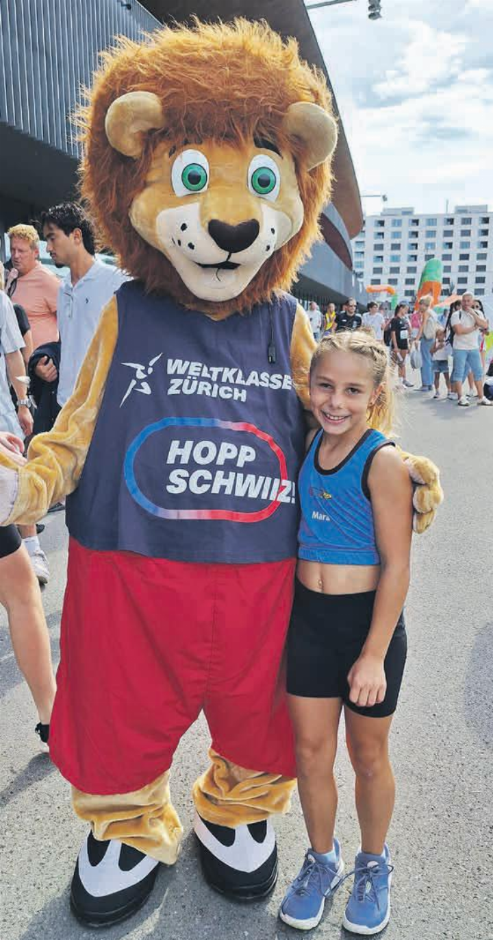 Mara Hodel erreichte zwei persönliche Bestzeiten in Zürich. Foto: zVg