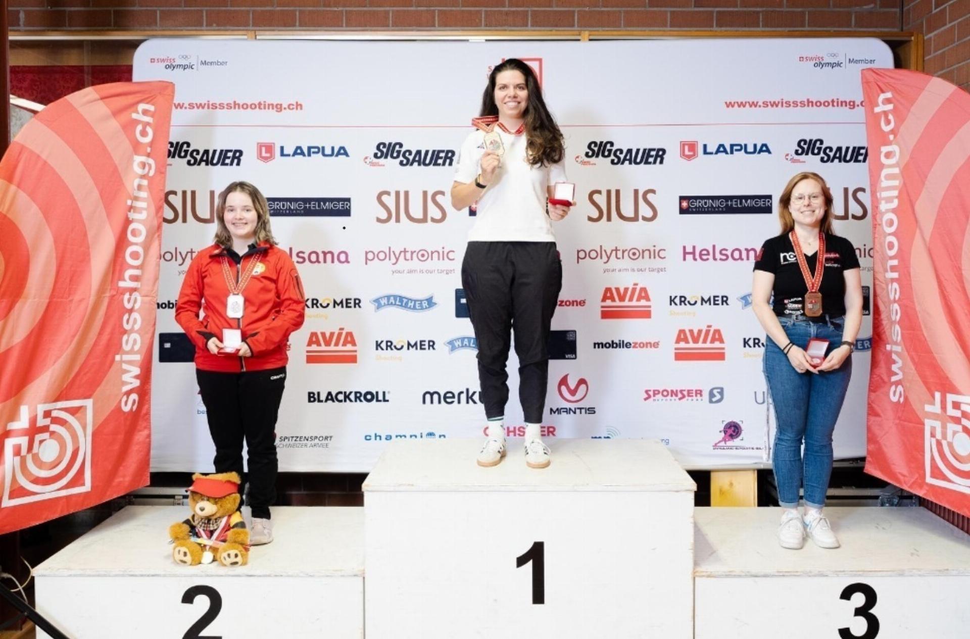 Schiessen: Chiara Leone gewinnt einen weiteren Schweizermeister-Titel - Das Bild wird blockiert. – Möglicherweise durch einen aktiven Adblocker.