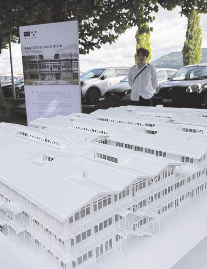 Die Änderungen werden auch an der neuen Mittelschule im Fricktal umgesetzt. Foto: Susanne Hörth