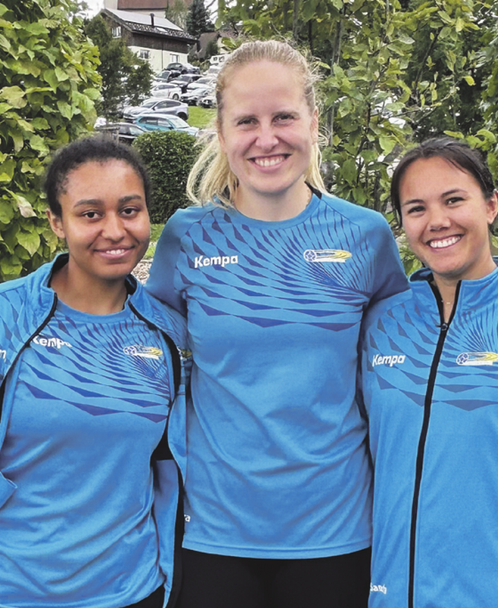 Naomi Christen, Sandra Leimgruber und Nadja Hürzeler (von links). Foto: zVg