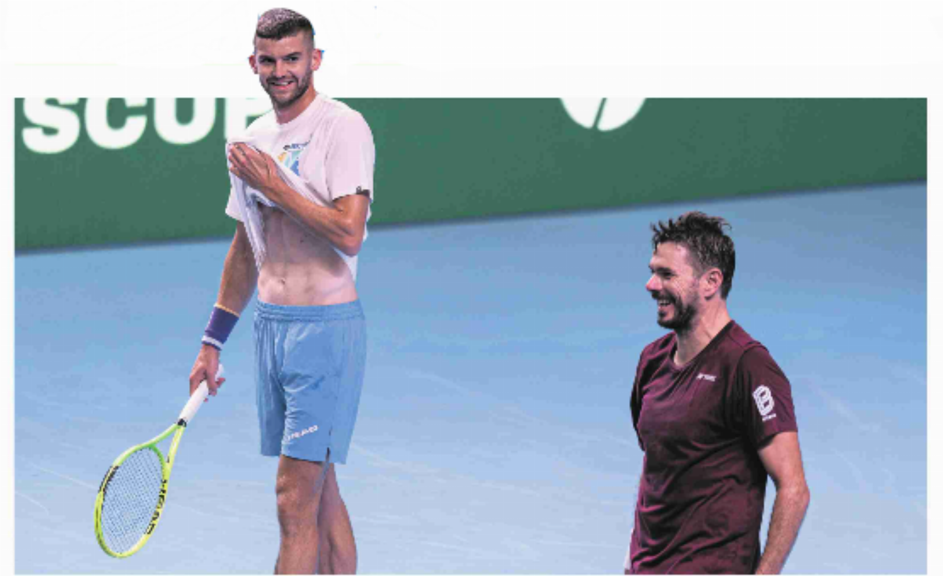 Jérôme Kym und das letzte Hurra von Stan Wawrinka - Das Bild wird blockiert. – Möglicherweise durch einen aktiven Adblocker.