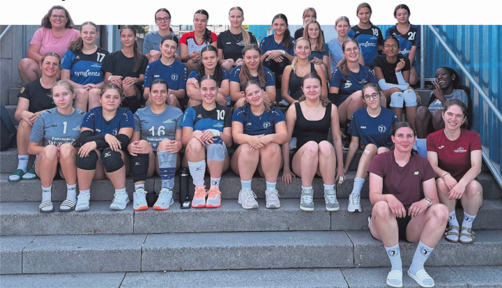 Die Jugendlichen von Volley Möhlin.
Foto: zVg