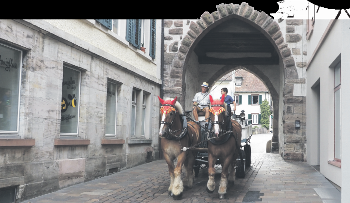 Durch das Obertor geht es in die Altstadt. Fotos: Boris Burkhardt Durch das Obertor geht es in die Altstadt. Fotos: Boris Burkhardt