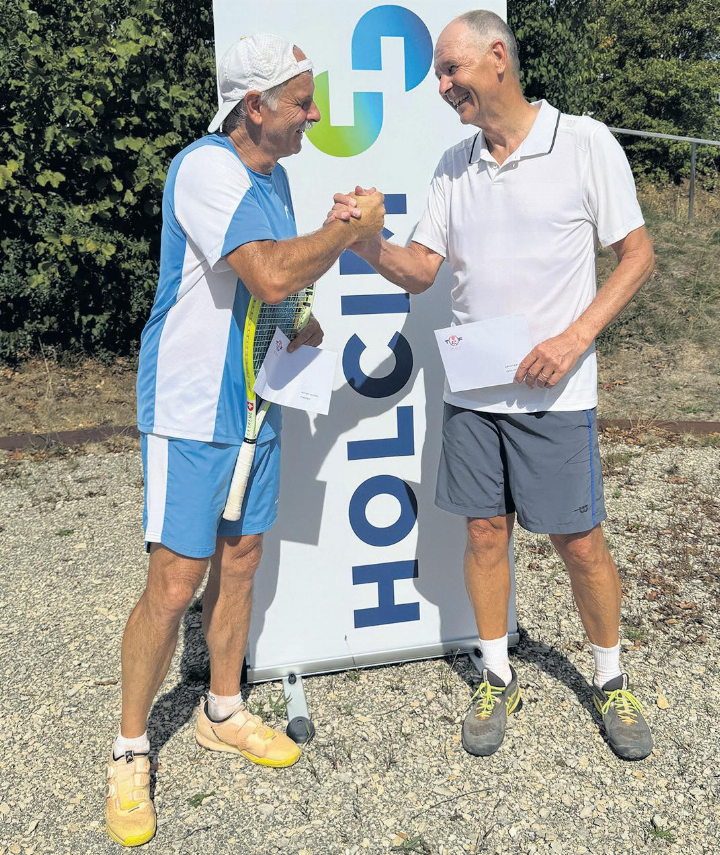 Die Finalisten der Kategorie «Senioren 65  R3/R6»: Martin Gloor (links) und Daniel Müller. Foto: zVg