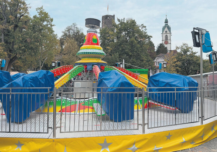 Laufenburg ist bereit für drei Volksfesttage. Foto: Susanne Hörth