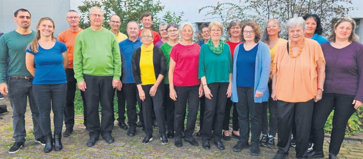 Der Regenbogenchor unterwegs. Foto: zVg