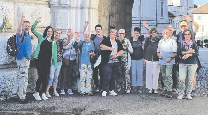 Die Reiseteilnehmenden des Samaritervereins statteten Solothurn einen Besuch ab und beschäftigten sich mit den Methoden der Medizin im Mittelalter. Foto: zVg