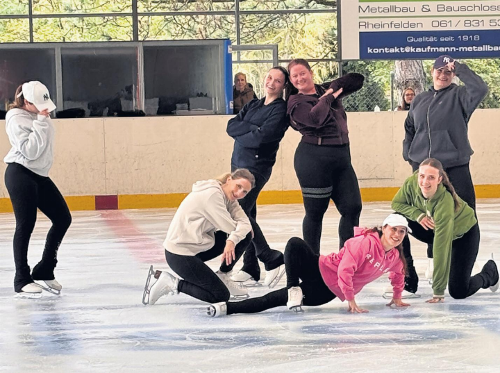 Mit seiner lockeren Performance brachte der Eislaufclub Rheinfelden die Zuschauer zum Jubeln und Applaudieren.
