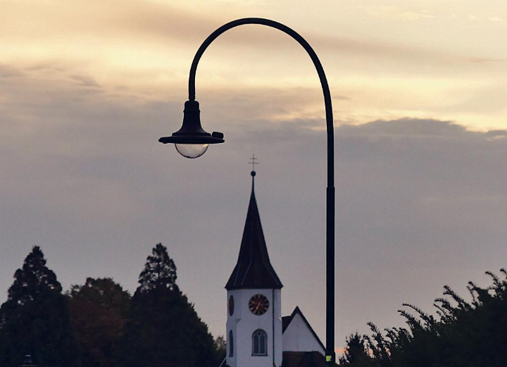 Beobachtet beim Abendspaziergang in Möhlin. Leserfoto: Rosmarie Hürner, Zuzgen