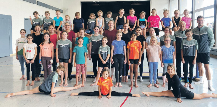 Gruppenbild des Geräteturnens Schupfart. Foto: zVg Gruppenbild des Geräteturnens Schupfart. Foto: zVg