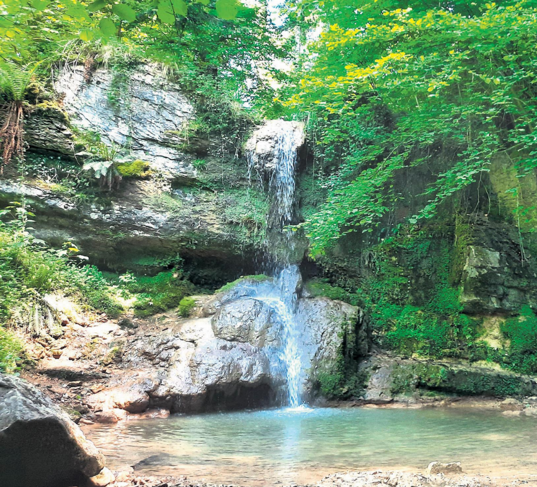 Linner Wasserfall. Fotos: Petra Schumacher Linner Wasserfall. Fotos: Petra Schumacher