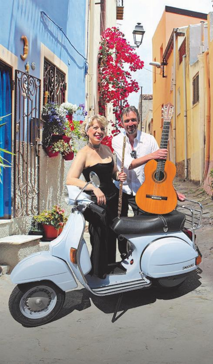 Miriam Terragni und Harald Stampa treten in Magden auf. Foto: zVg
