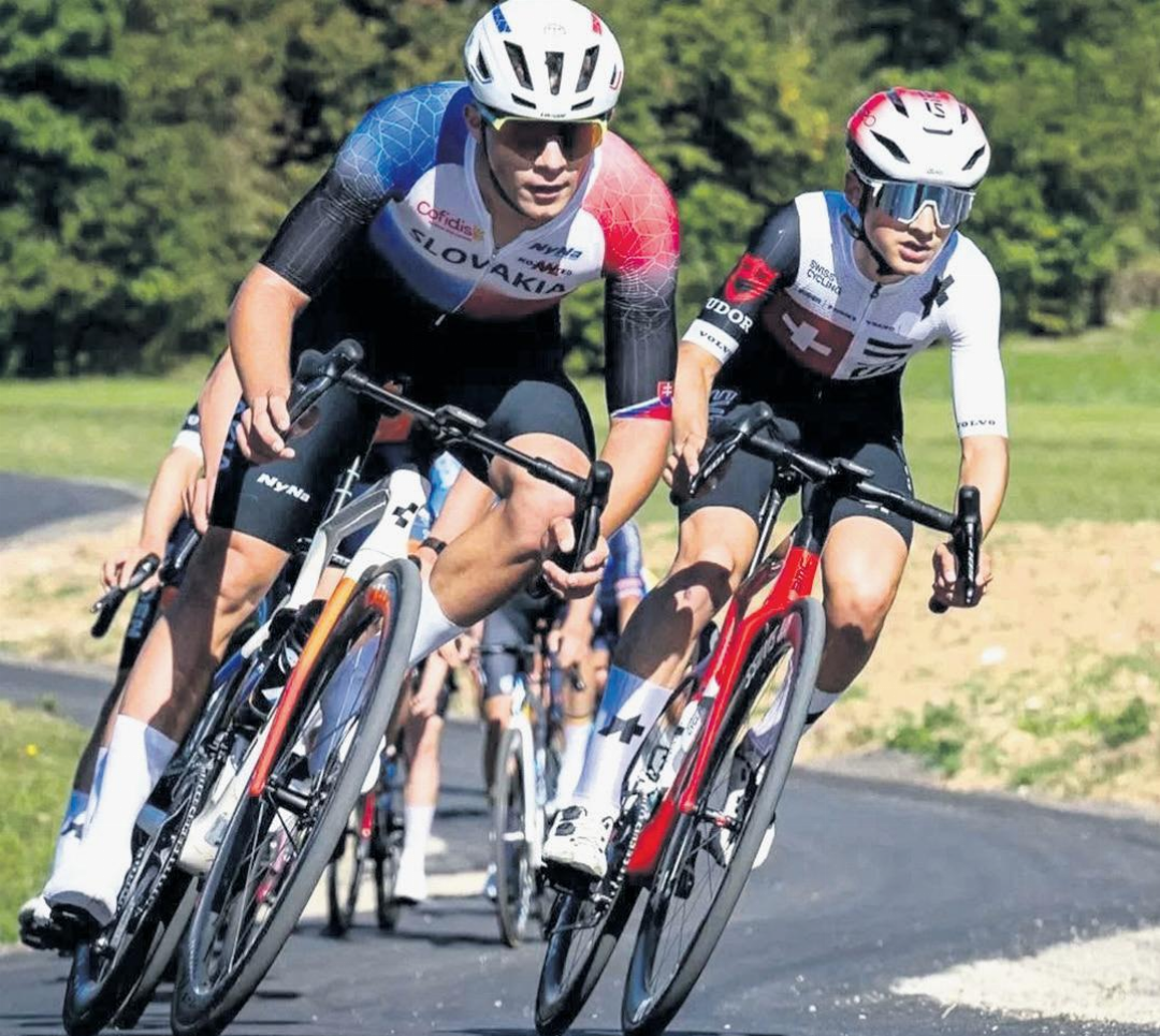 Levin Hüsler (rechts) an der EM 2026 in Slowenien. Foto: zVg Levin Hüsler (rechts) an der EM 2026 in Slowenien. Foto: zVg