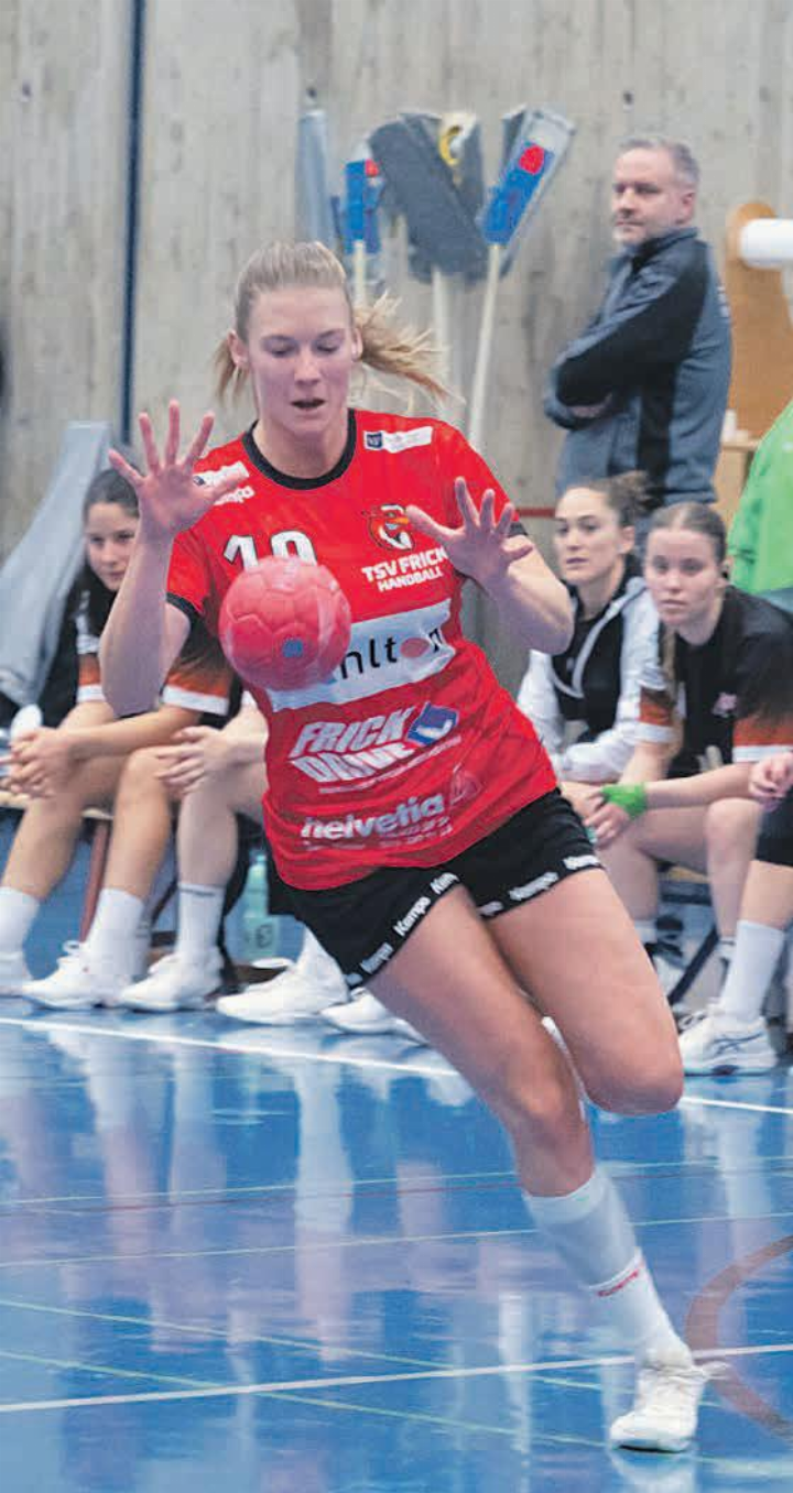 Selina Freudemann während eines Gegenstosses. Foto: zVg