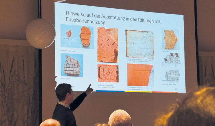 Der Gutshof existierte vor rund 2000 Jahren. Er verfügte über eine Fussbodenheizung, Mosaikböden und bemalte Wände. Foto: Lilly Wegmann
