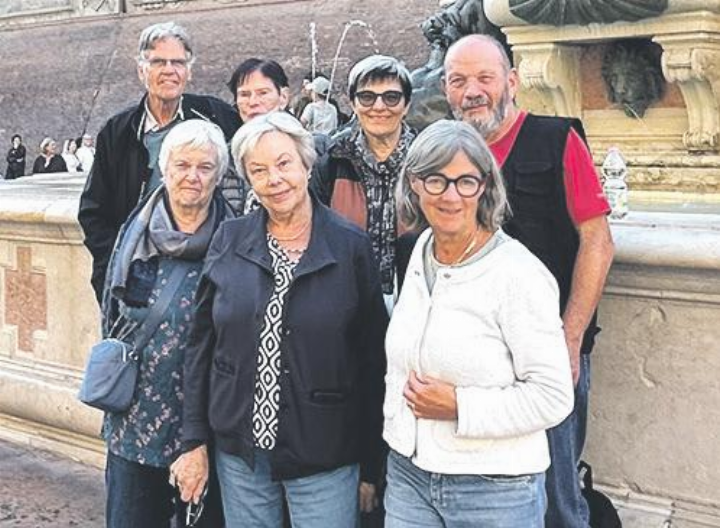 Klassenzimmer gegen italienisches Lebensgefühl getauscht. Foto: zVg